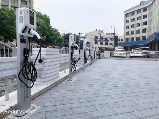 上海寶山政府機關(guān)單位充電站